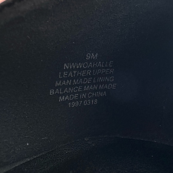 Nine West Black and White Leather Studded Oxford | Loafers | Flats Size: 9 - Picture 7 of 8